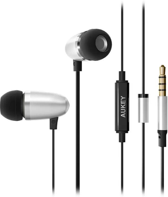 AUDIFONO CON CABLE MIC EP-C5 AUKEY 1