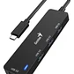 Hub Genius UH-400 USB Tipo C-A con 4 Puertos USB-A 3.0 Black - Miniatura 2