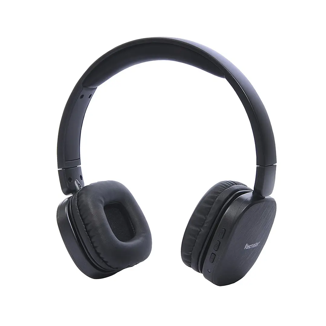 AUDIFONOS BLUETOOTH EXTRA CONFORT TM-300508 BLACK TECMASTER 1