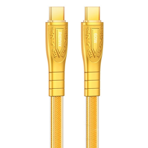 Cable Tipo/C a Tipo/C 60W RC-C166 Gold Remax 1