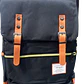 Mochila Negra Bolso Cruzado DBG178 DBLUE  - Miniatura 1