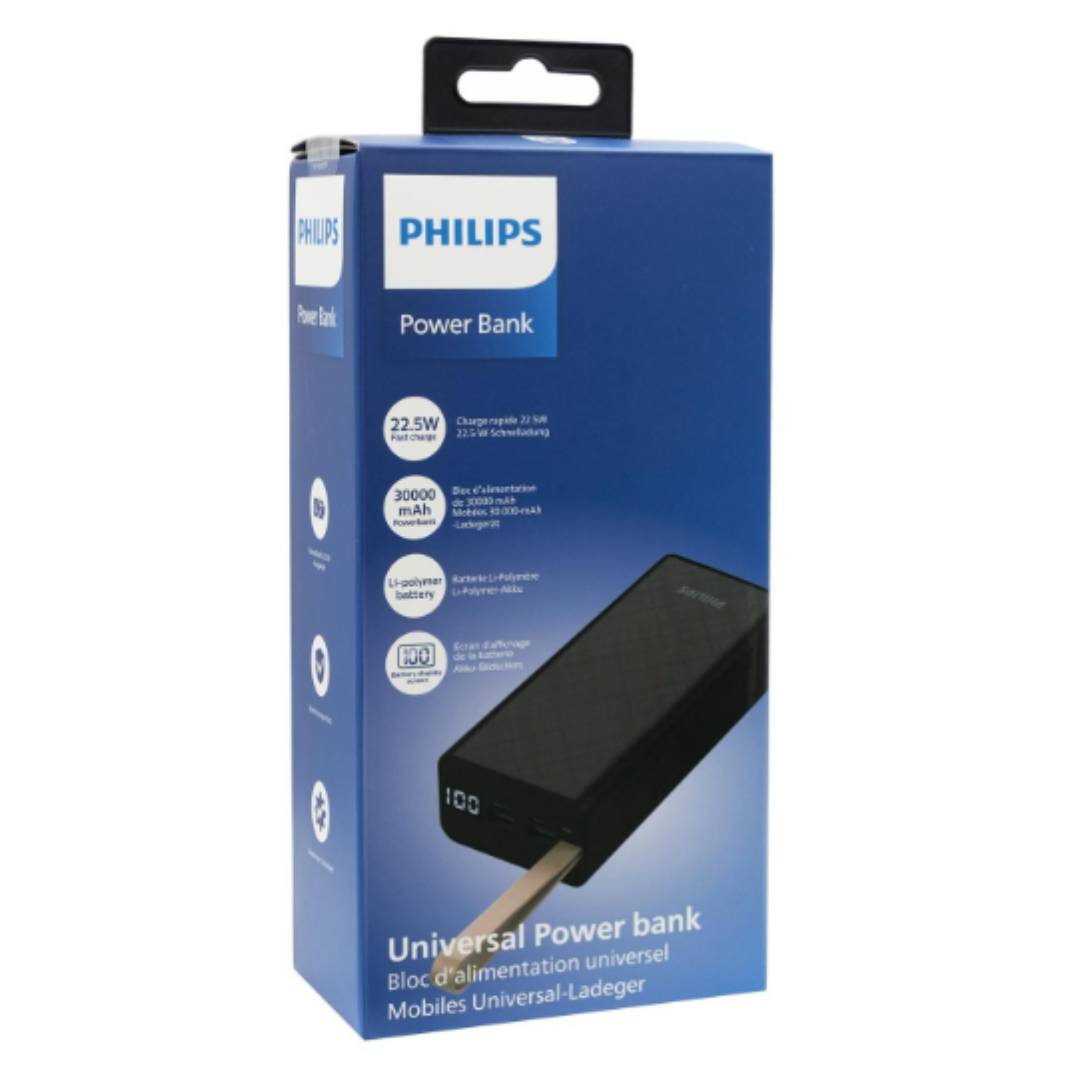 Power Bank USB C 30K mAh  22.5 DLP9790 PHILIPS 3