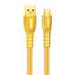 Cable USB A Tipo/C RC-C167 66W Gold Zinc Alloy REMAX  - Miniatura 1