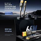 Cable USB A Tipo/C RC-C167 66W Black Zinc Alloy REMAX  - Miniatura 4
