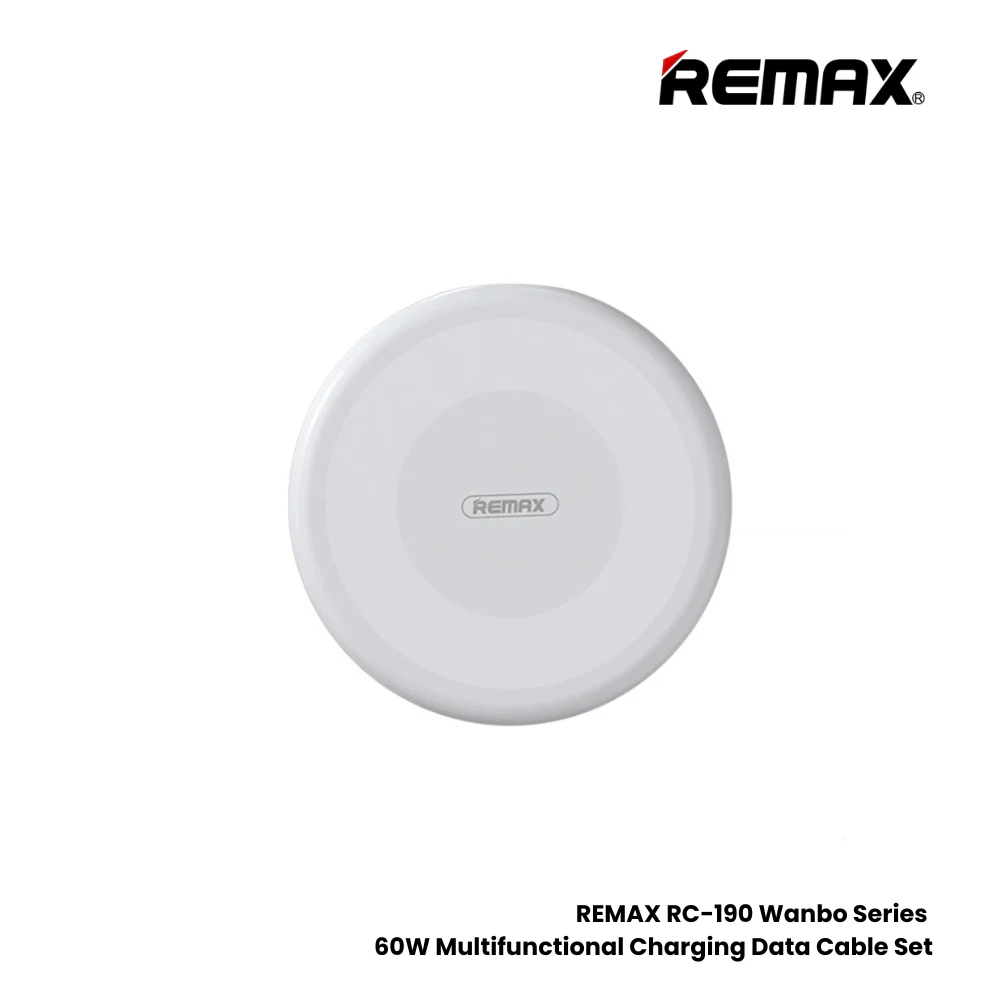 Cable USB Tipo /C RC-190 60W White Wanbo REMAX  1