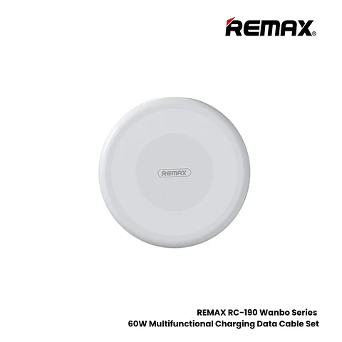 Cable USB Tipo /C RC-190 60W White Wanbo REMAX 