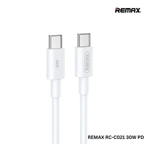 Cable USB Tipo/C a Tipo/C 30W White 2,0MTS RC-C021 REMAX 