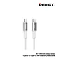 Cable USB Tipo/C a Tipo/C 30W White 1,2MT RC-C100 REMAX  - Miniatura 1