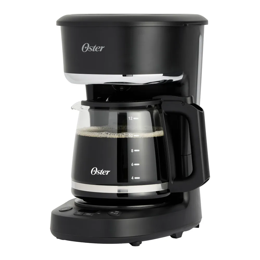 Cafetera Programable Oster BVSTDCP121B de 12 Tazas de Capacidad con Filtro Reutilizable + Jarra con Medidas 2