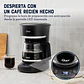 Cafetera Programable Oster BVSTDCP121B de 12 Tazas de Capacidad con Filtro Reutilizable + Jarra con Medidas - Miniatura 4