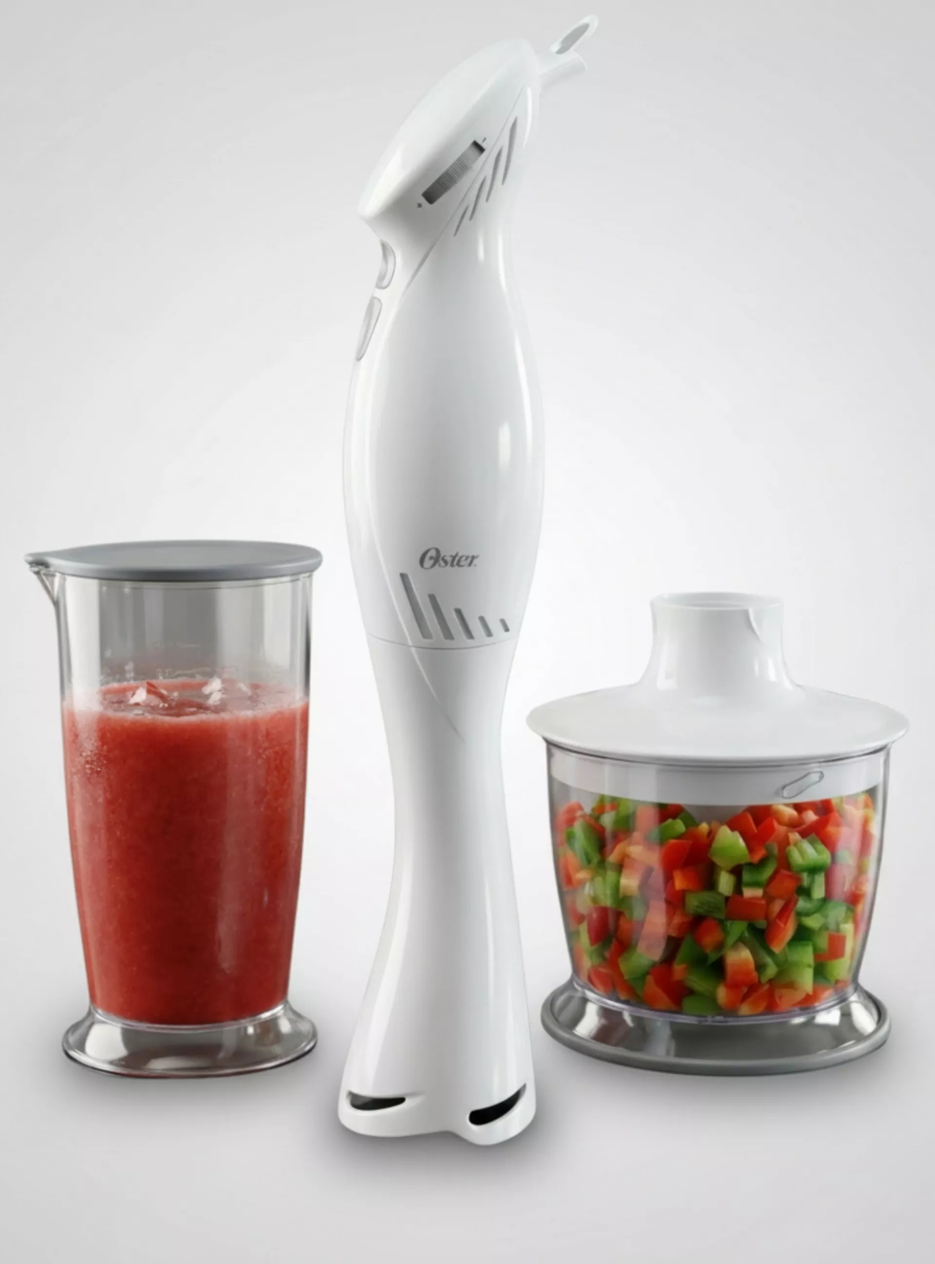 Batidora De Inmersión Oster® Con Picatodo 2612 Color Blanco Frecuencia 50 2