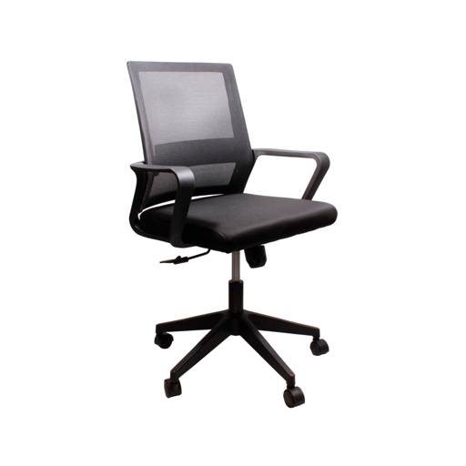 SILLA OFICINA PUMA OFBK004 BLACK CLIO 1