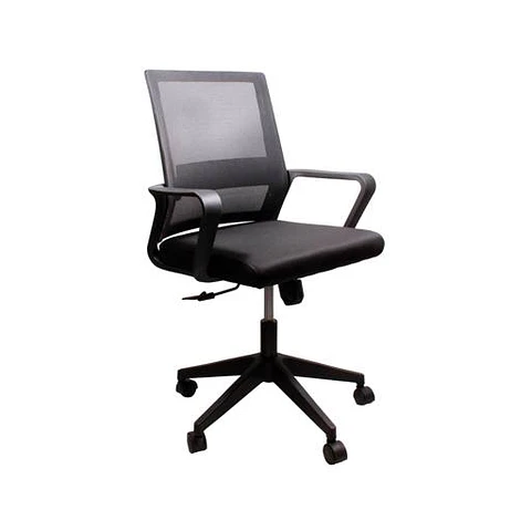 SILLA OFICINA PUMA OFBK004 BLACK CLIO