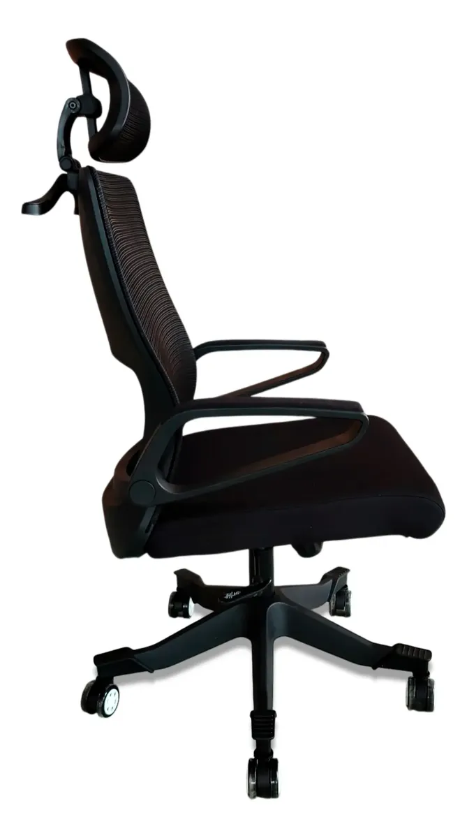 SILLA OFICINA TIGER OFBK007 BLACK CLIO 2