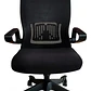 SILLA OFICINA TIGER OFBK007 BLACK CLIO - Miniatura 1