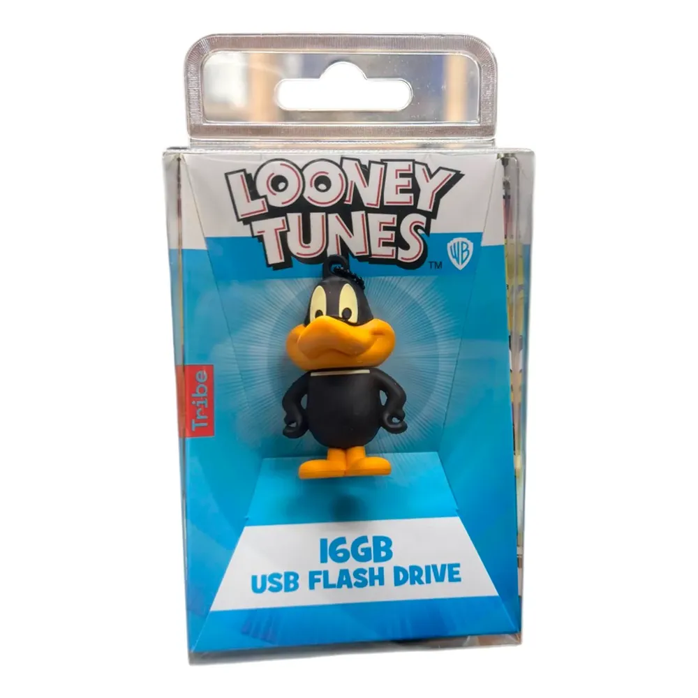 PENDRIVE  LOONEY TUNES DAFFY DUCK 16 GB TRIBE 1
