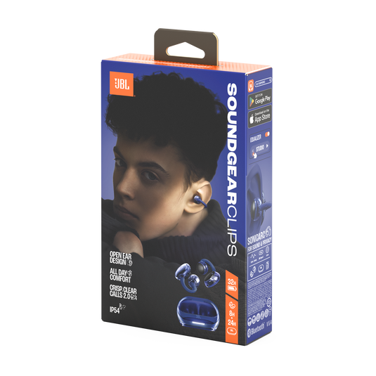 AUDIFONOS INALAMBRICOS JBL SOUNDGEARCLIPS AZUL 5