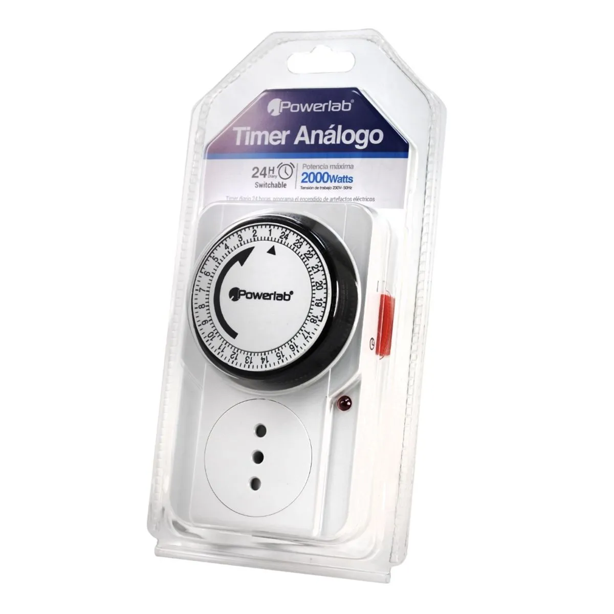 TIMER ANALOGO DIARIO 24H POWERLAD 2