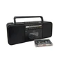Radio Cassette Retro Recargable Mlab CF-28 Bluetooth USB SD Negro - Miniatura 1