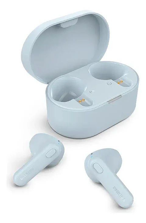Audífonos Bluetooth Philips TAT1138 TWS Celeste Inalámbricos