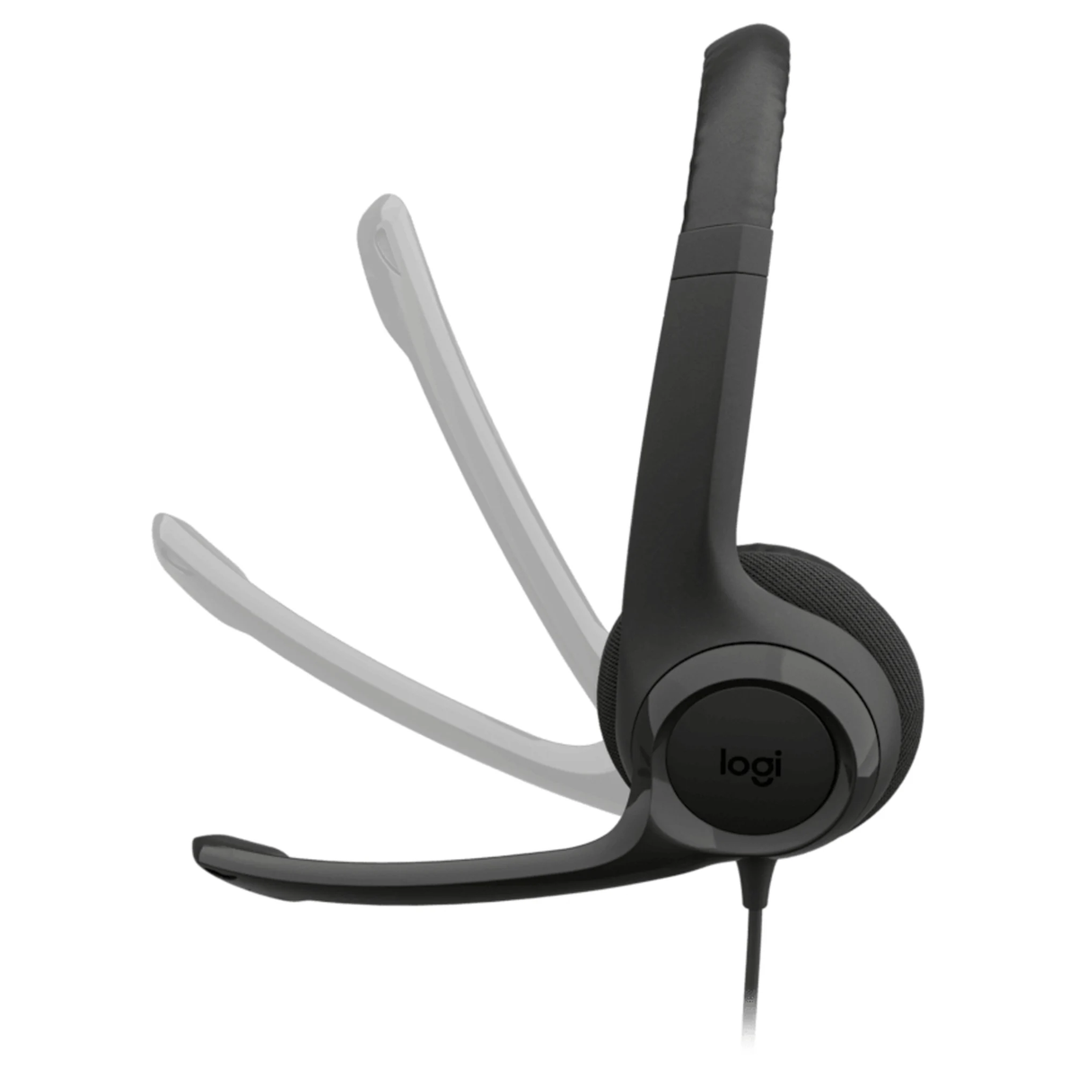 Audífonos Logitech H390 USB-C Con Micrófono Negro 2