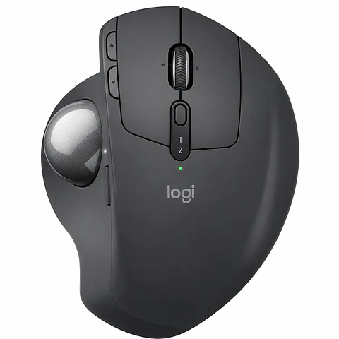 Mouse Logitech MX Ergo S Inalámbrico Con Trackball Gris