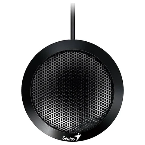 Micrófono USB Genius MIC-100U Negro Conferencia 360°