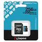 Tarjeta MicroSD Kingston Canvas Go Plus Gen4 256GB 200MB/s - Miniatura 2
