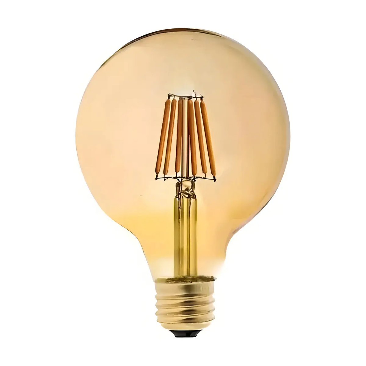 Ampolleta LED Wellmax G95 8W Luz Blanco Cálido 1