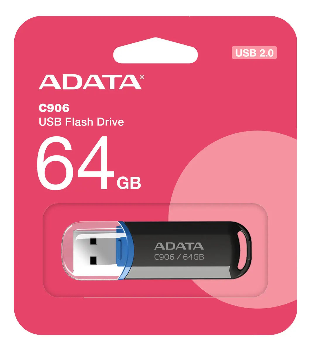 Pendrive ADATA AC906 64GB USB 2.0 Negro 1