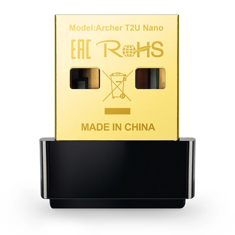 Adaptador USB WiFi Nano AC600 TP-Link Archer T2U Nano Dual Band