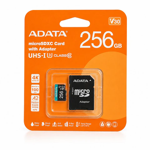 Memoria Micro SD 256GB 4K High Endurance ADATA
