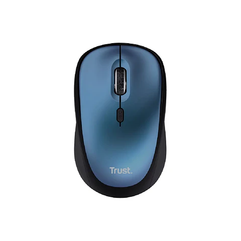 Mouse Inalámbrico Trust Yvi+ Eco Azul USB Compacto