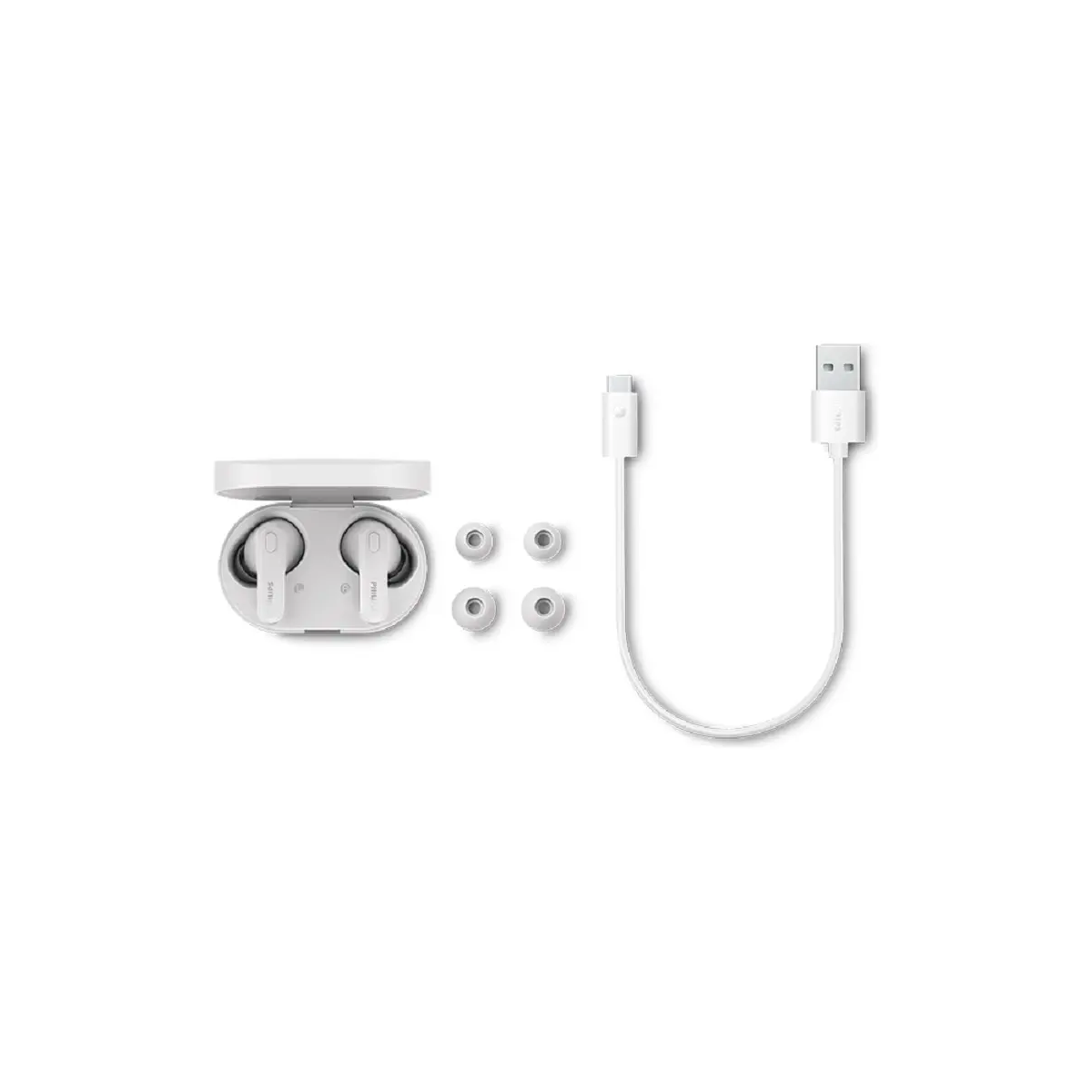 Auriculares Inalámbricos Philips TWS TAT1108BK/00 Blancos Bluetooth 2