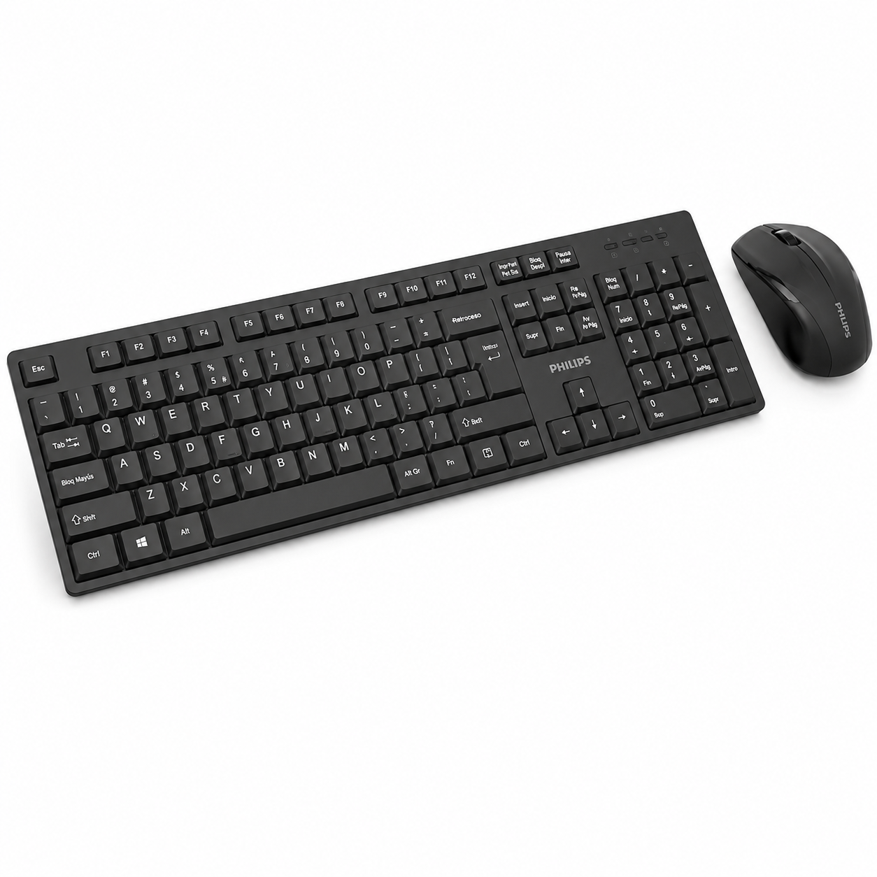 Teclado + Mouse Kensington Inalámbrico ProFit Español K75235CL Negro 1