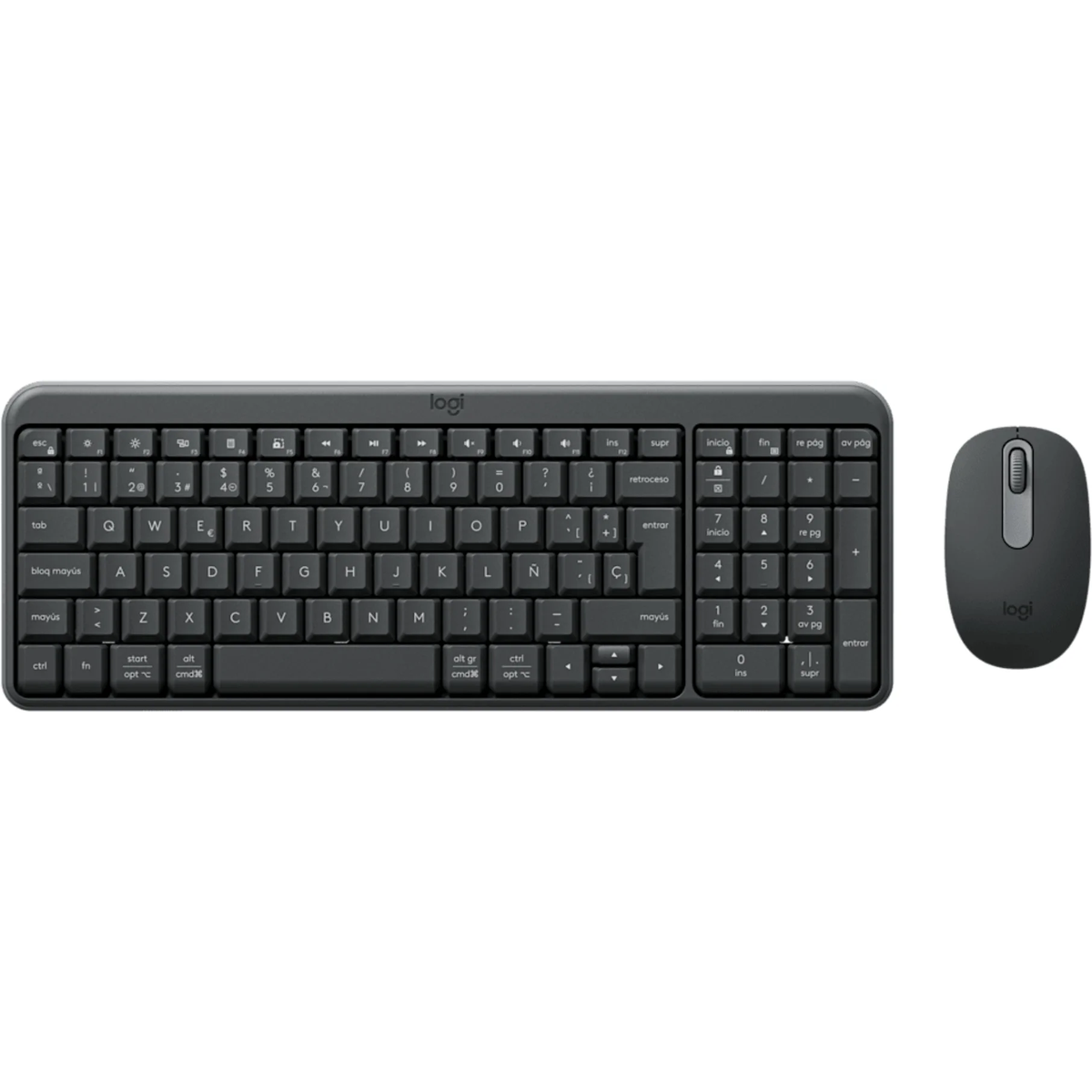 TECLADO BLUETOOTH  + MOUSE ESP KIT MK250   LOGITECH 1