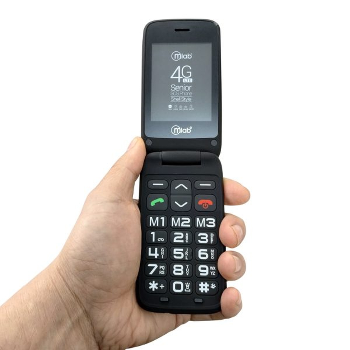 Teléfono Senior Shell 4G Mlab 2.8