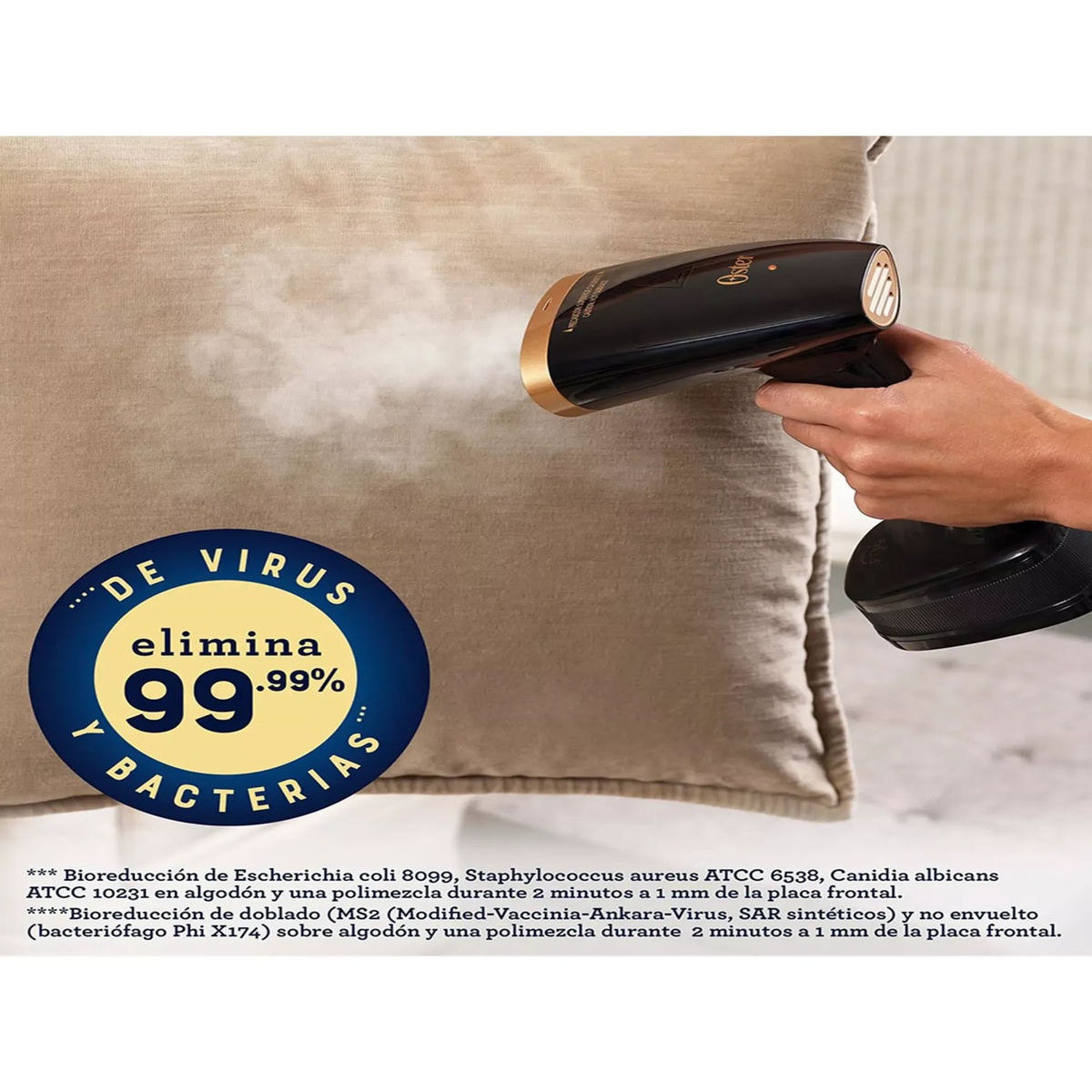 Vaporizador de Prendas de Mano Plegable Oster® GCSTFS300 4