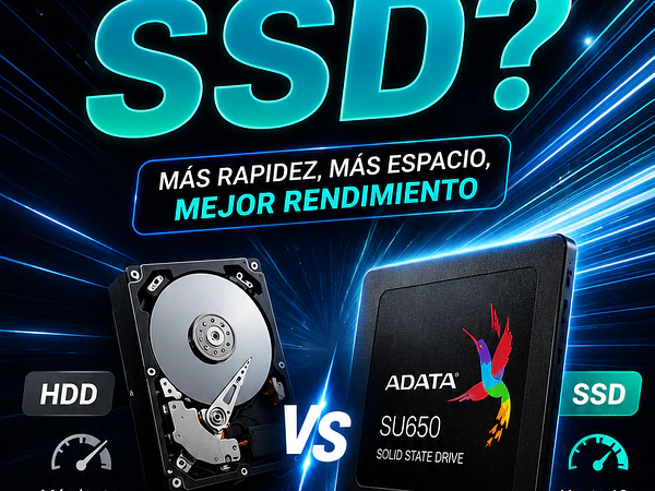 ¿Conviene cambiar HDD por SSD? Guía para mejorar tu computador