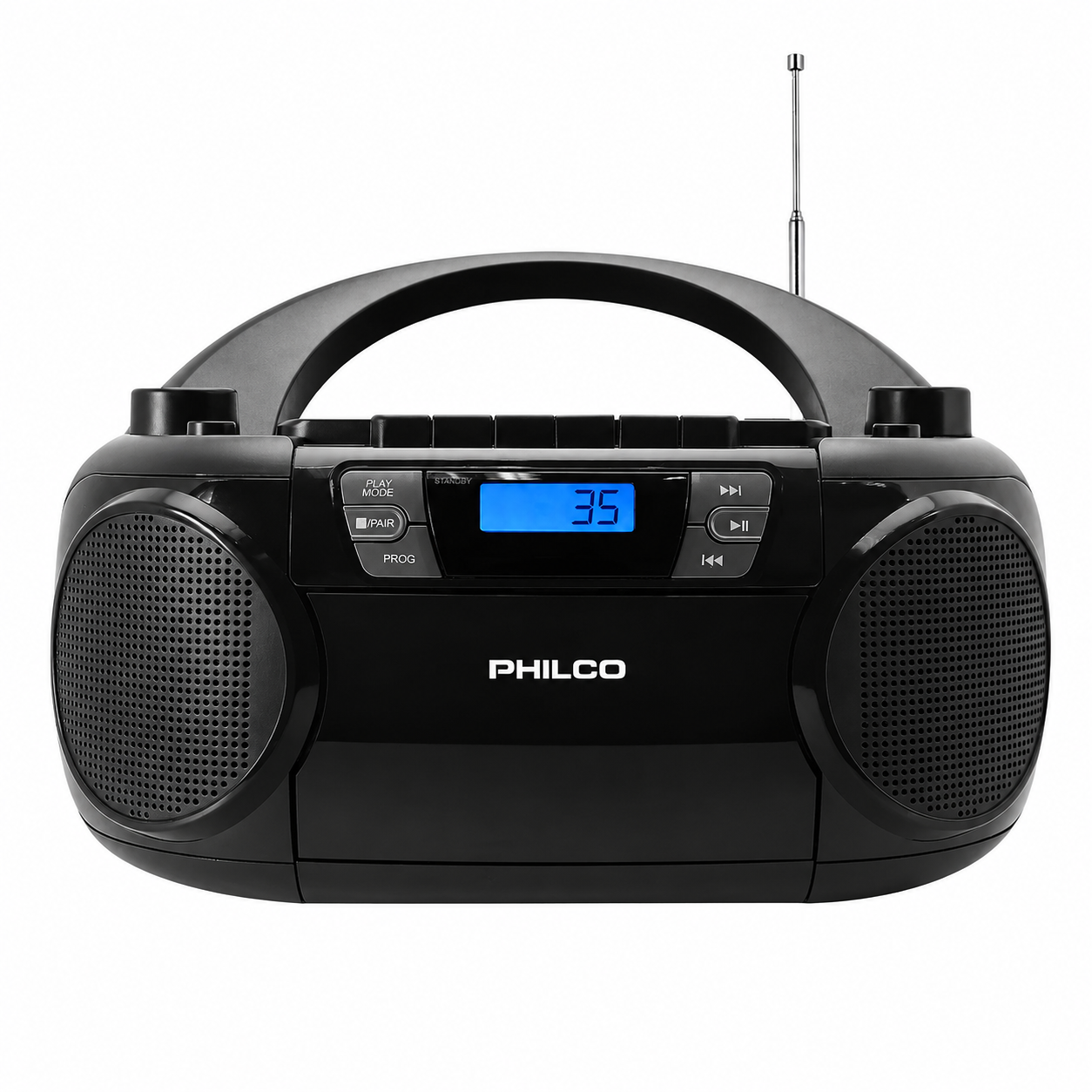Radio Boombox Casette CD BT PJC 7000 BT BK PHILCO 1