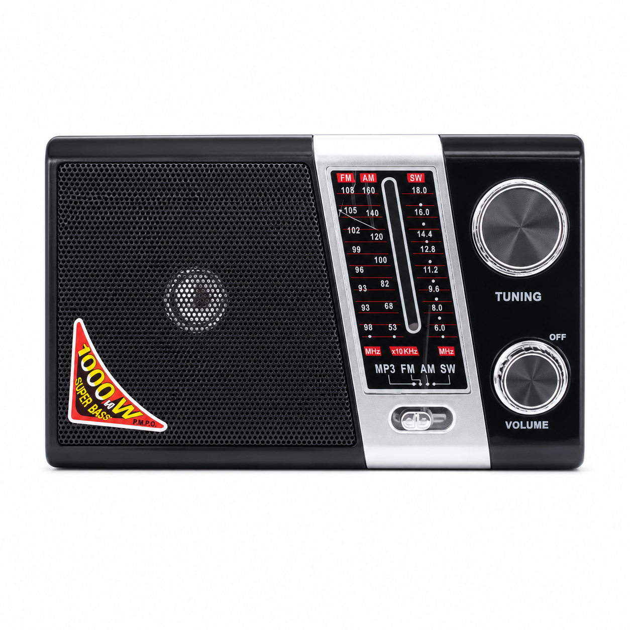 Radio Portátil AM/FM Carga Solar Batería Litio TL-635 1