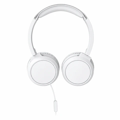 Philips On Ear TAH4105WT/00 Audífonos Blancos Con Micrófono
