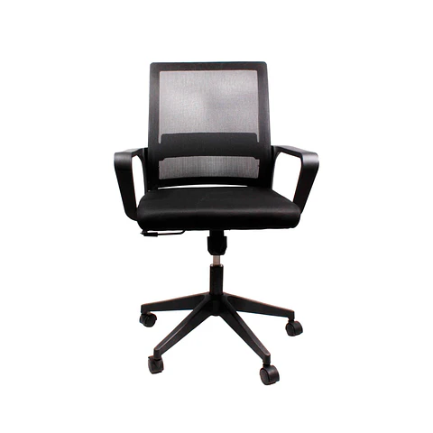 SILLA OFICINA PUMA OFBK004 BLACK CLIO