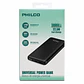 Batería Externa Philco PMA8124 10000mAh 22,5W PD Black – Power Bank Carga Rápida - Miniatura 1