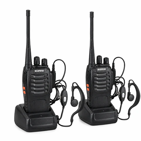 Kit Baofeng Walkie Talkie BF-888S Doble