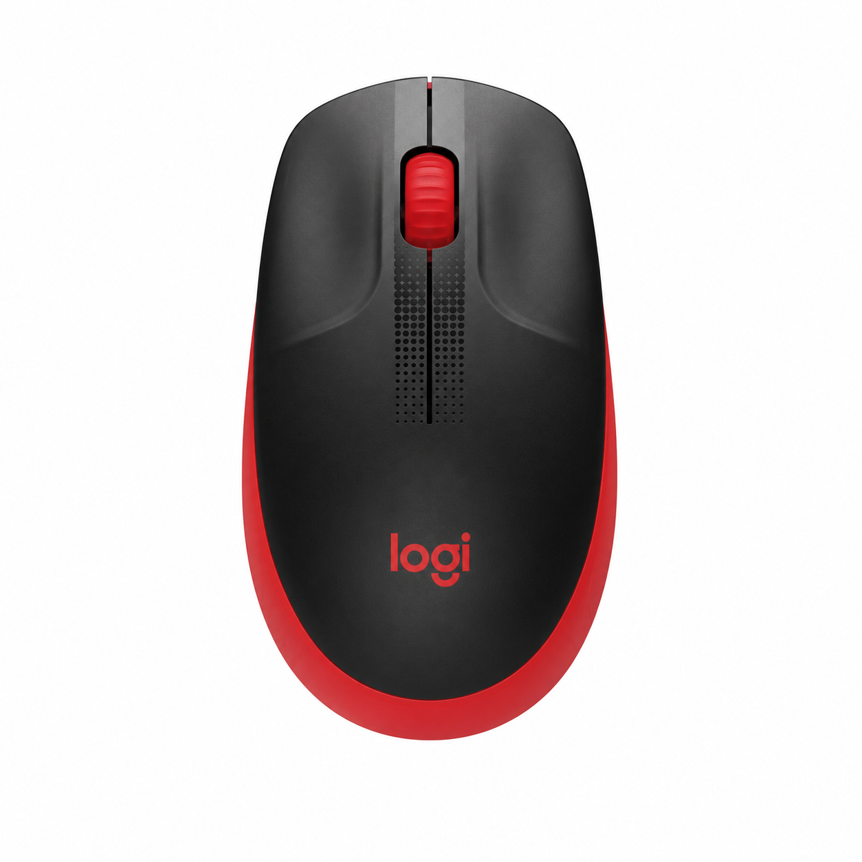 Mouse Inalámbrico Logitech M190 Rojo 1
