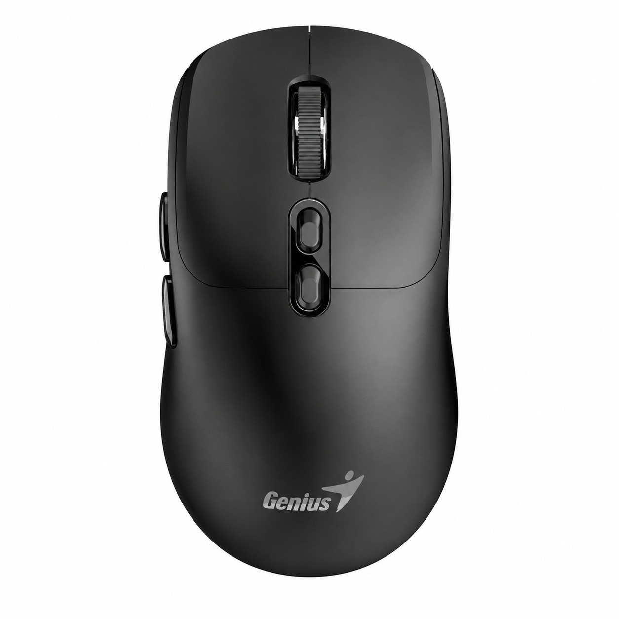 Mouse Genius NX-8080S BT Black 7 Botones Silencioso 1600 Dpi Ai Copilot 2.4GHZ 1