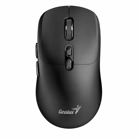 Mouse Genius NX-8080S BT Black 7 Botones Silencioso 1600 Dpi Ai Copilot 2.4GHZ