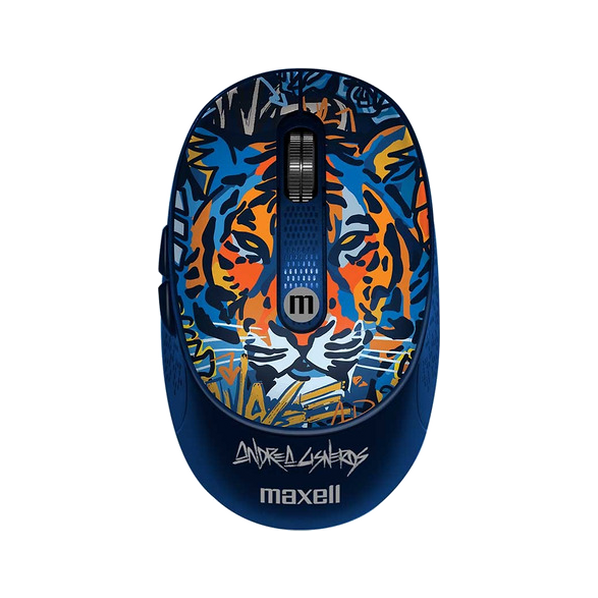 Inalámbrico Mickey Mouse Wild 4000DPI Usb/usb-c Tigre Azul Maxell Diseño 1