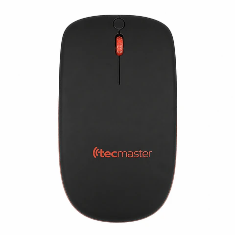Mouse Inalámbrico Tecmaster 100516 Negro Recargable